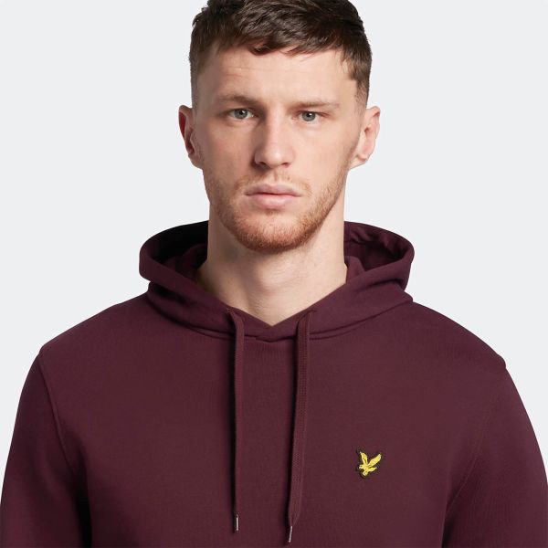 Lyle & Scott Pullover Hoodie Bordeaux