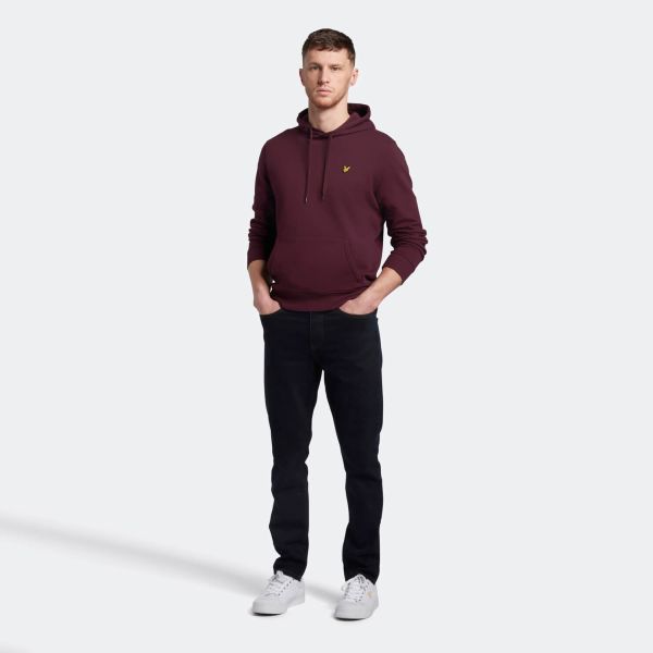 Lyle & Scott Pullover Hoodie Bordeaux