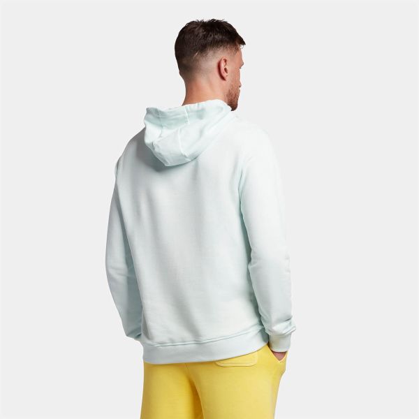 Lyle & Scott Pullover Hoodie Ice Blauw