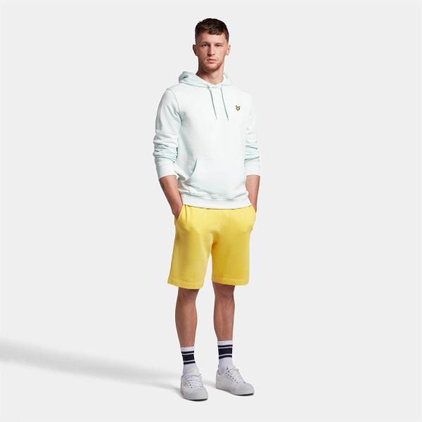 Lyle & Scott Pullover Hoodie Ice Blauw