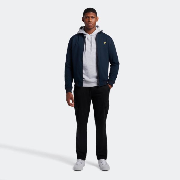 Lyle & Scott Pullover Hoodie Licht Grijs