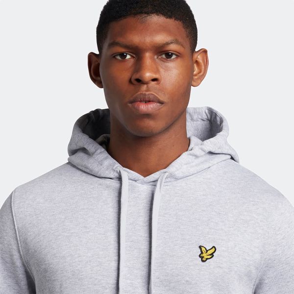Lyle & Scott Pullover Hoodie Licht Grijs