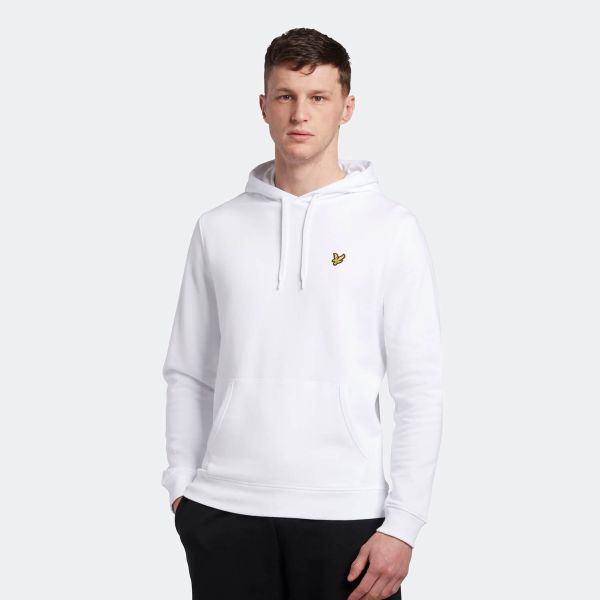 Lyle & Scott Pullover Hoodie Wit