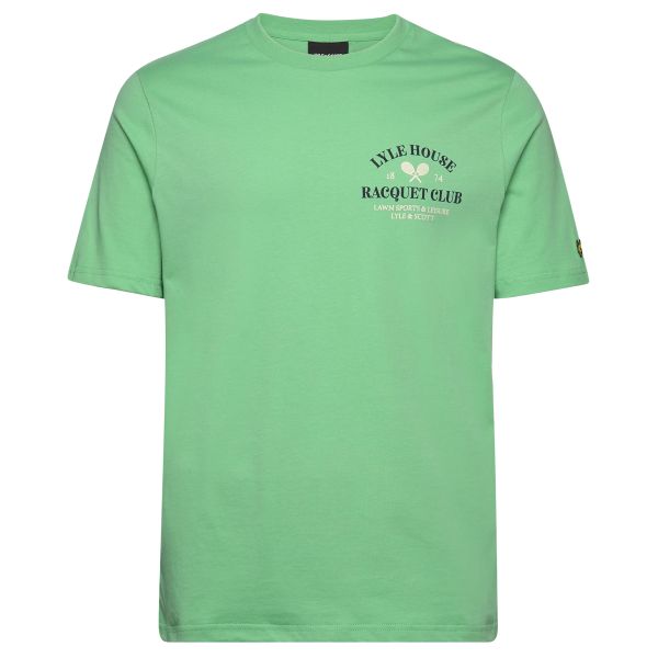 Lyle & Scott Racquet Club Graphic T-shirt Groen
