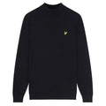 Lyle & Scott Roll Neck Sweater Zwart