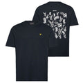 Lyle & Scott Scattered Eagles Graphic T-shirt Navy