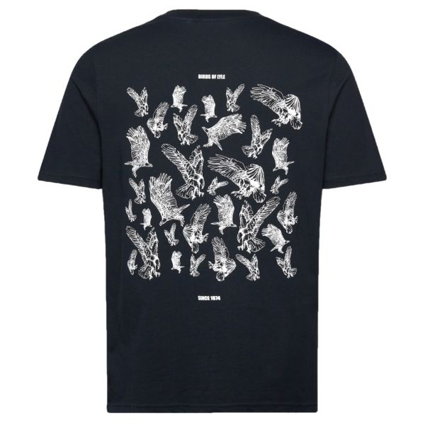Lyle & Scott Scattered Eagles Graphic T-shirt Navy