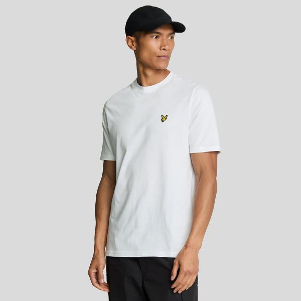 Lyle & Scott Scattered Eagles Graphic T-shirt Wit