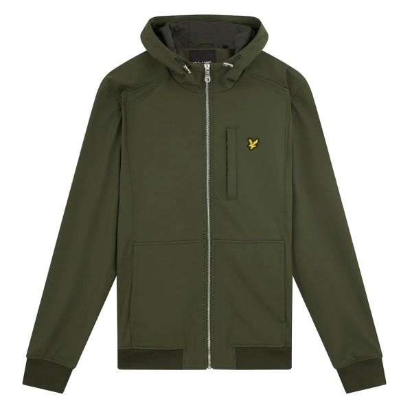 Lyle & Scott Softshell Jack Donker Groen