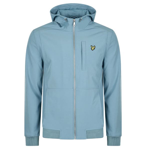 Lyle & Scott Softshell Jack Licht Blauw
