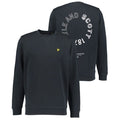 Lyle & Scott Tartan Heritage Graphic Sweater Navy