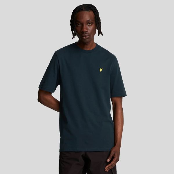 Lyle & Scott Tartan Heritage Graphic T-shirt Navy