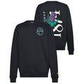 Lyle & Scott Thistle Flora Print Sweater Zwart