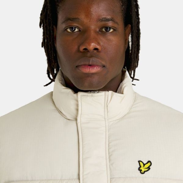 Lyle & Scott Wadded Bodywarmer Beige