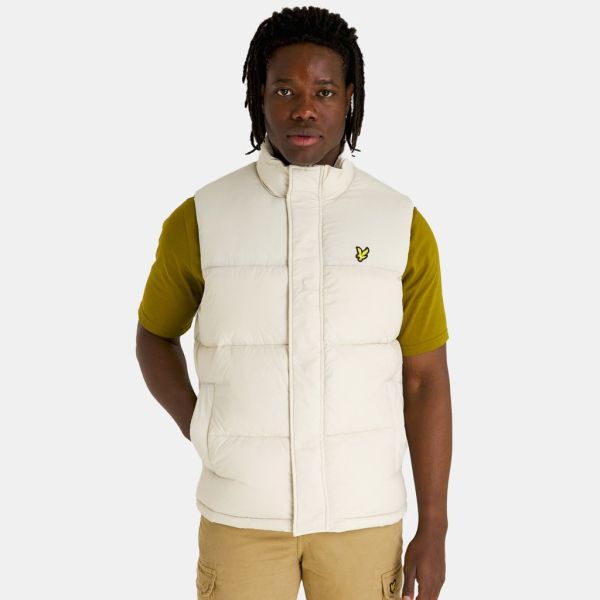 Lyle & Scott Wadded Bodywarmer Beige