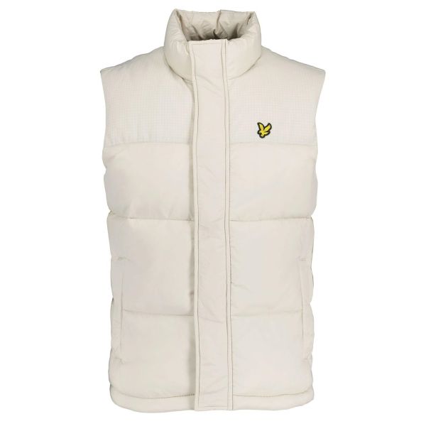 Lyle & Scott Wadded Bodywarmer Beige