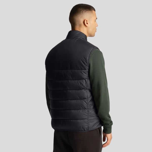 Lyle & Scott Wadded Bodywarmer Zwart
