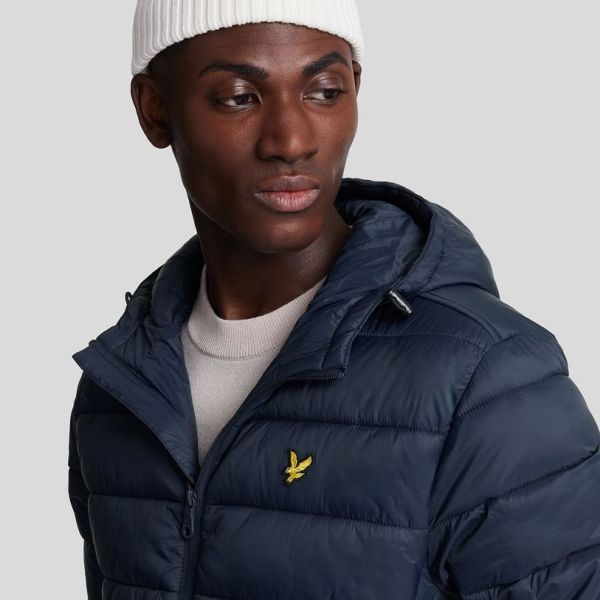 Lyle & Scott Wadded Jas Navy