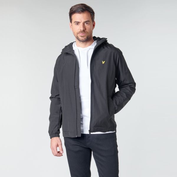 Lyle & Scott Zip Through Hooded Jack Zwart