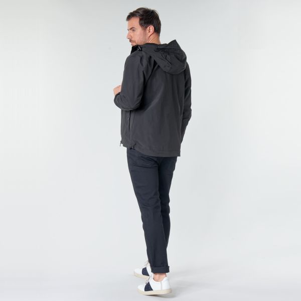 Lyle & Scott Zip Through Hooded Jack Zwart