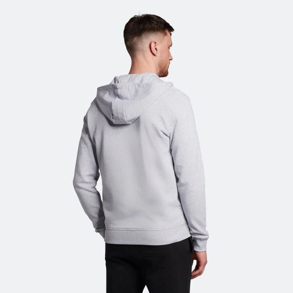 Lyle & Scott Zip Through Vest Licht Grijs