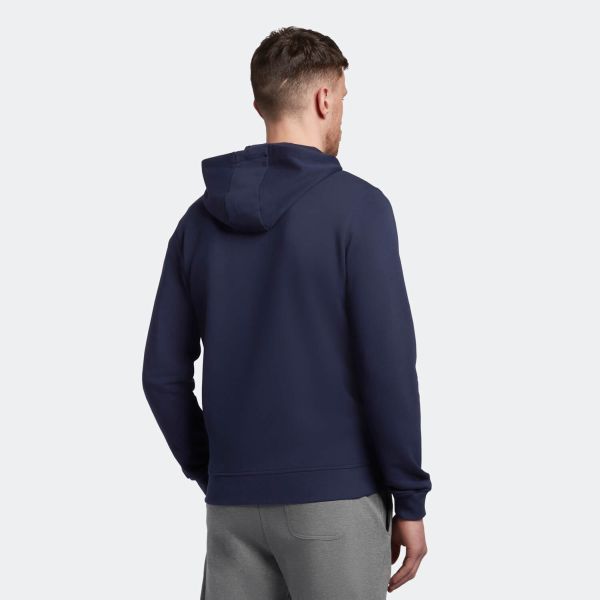 Lyle & Scott Zip Through Vest Navy