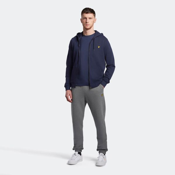 Lyle & Scott Zip Through Vest Navy