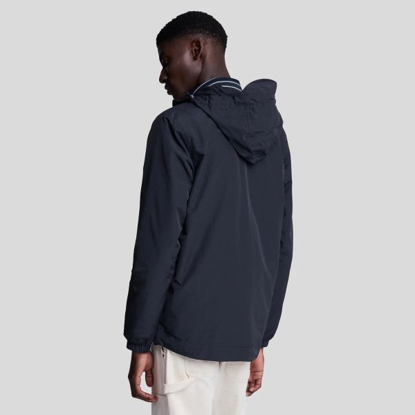 Lyle & Scott Zip Through Hooded Jack Navy