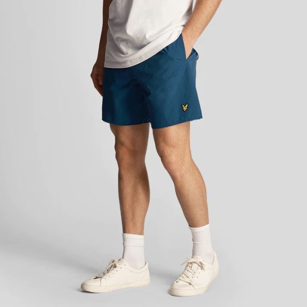 Lyle & Scott Zwembroek Donker Blauw