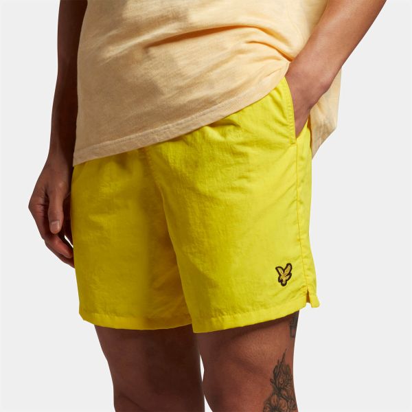 Lyle & Scott Zwembroek Geel