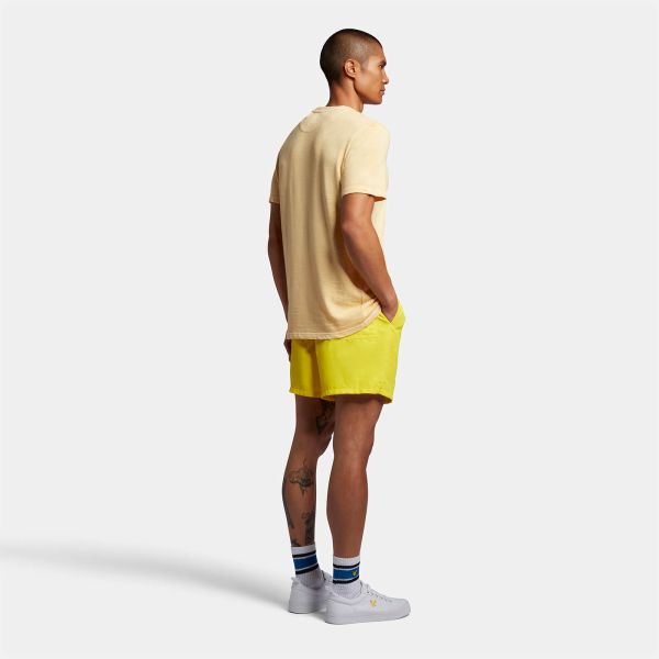 Lyle & Scott Zwembroek Geel