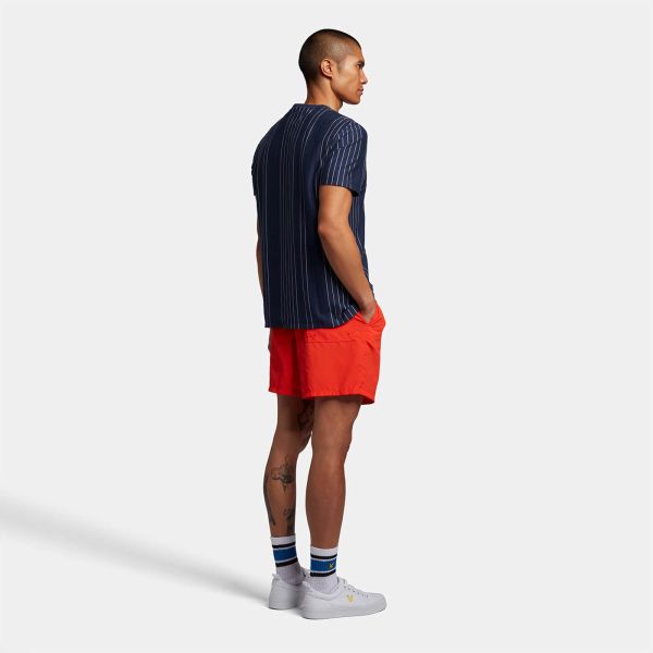 Lyle & Scott Zwembroek Rood