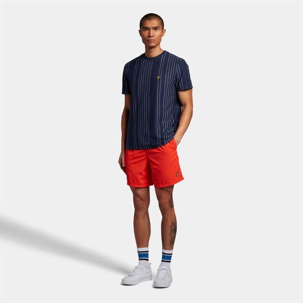 Lyle & Scott Zwembroek Rood