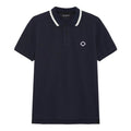 Ma.strum Block Tipped Polo Navy