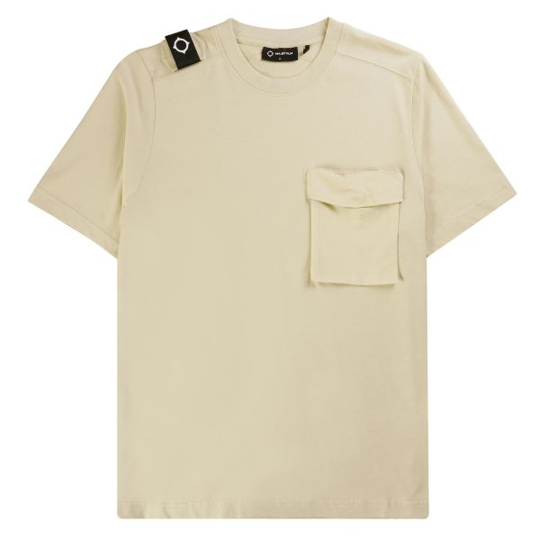 Mastrum Cargo Pocket T-shirt Off White