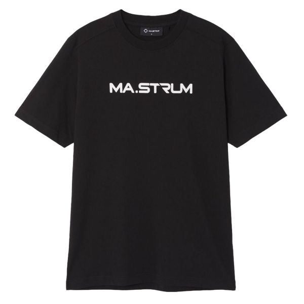 Mastrum Chest Print T-shirt Zwart