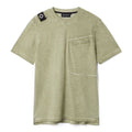 Ma.strum Oil Wash T-shirt Licht Groen