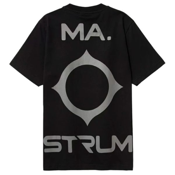 Ma.strum Oversized Back Logo T-shirt Zwart