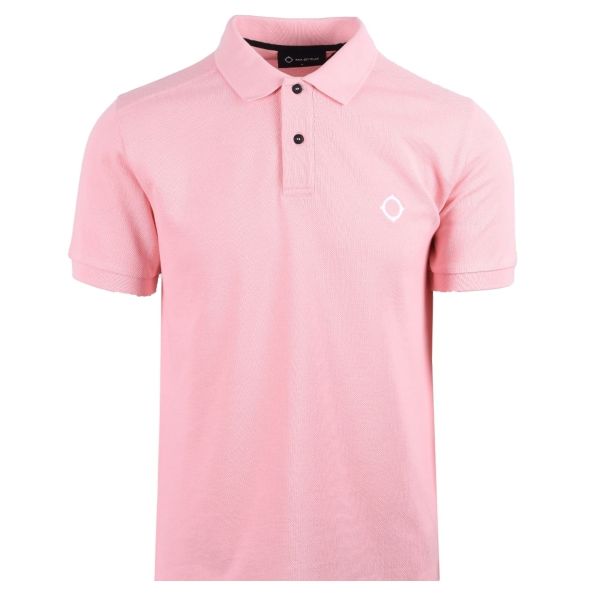 Ma.strum Pique Polo Roze