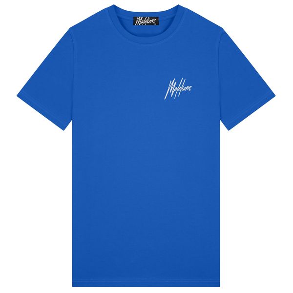 malelions 3d graphic t-shirt blauw