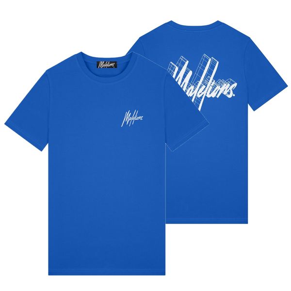 Malelions 3D Graphic T-shirt Kobalt