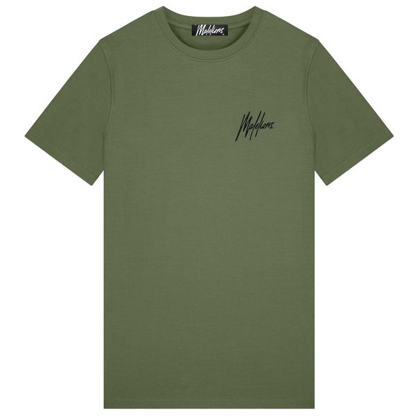 malelions 3d graphic t-shirt donker groen