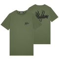 Malelions 3D Graphic T-shirt Donker Groen