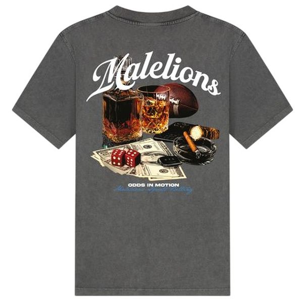Malelions Sports Betting T-shirt Antraciet