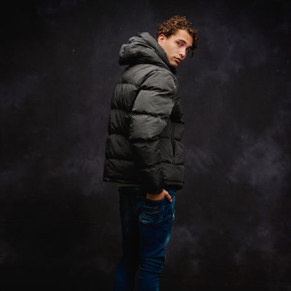 Malelions Arctic Puffer Antraciet