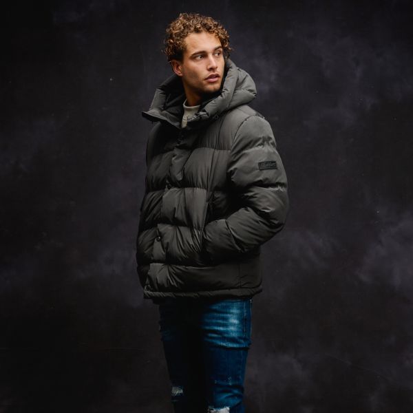 Malelions Arctic Puffer Antraciet