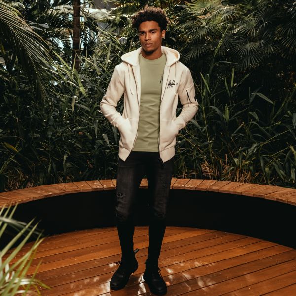 Malelions Bodi Vest Off White