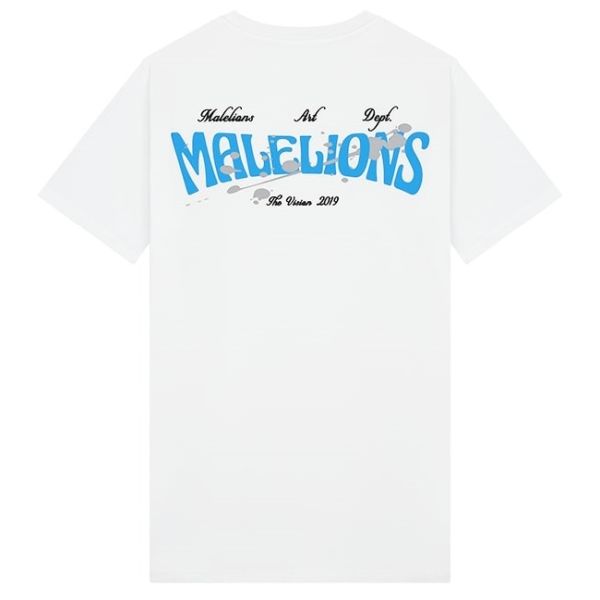 Malelions Boxer 2.0 T-shirt Wit