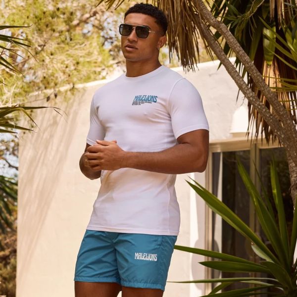 Malelions Boxer 2.0 T-shirt Wit