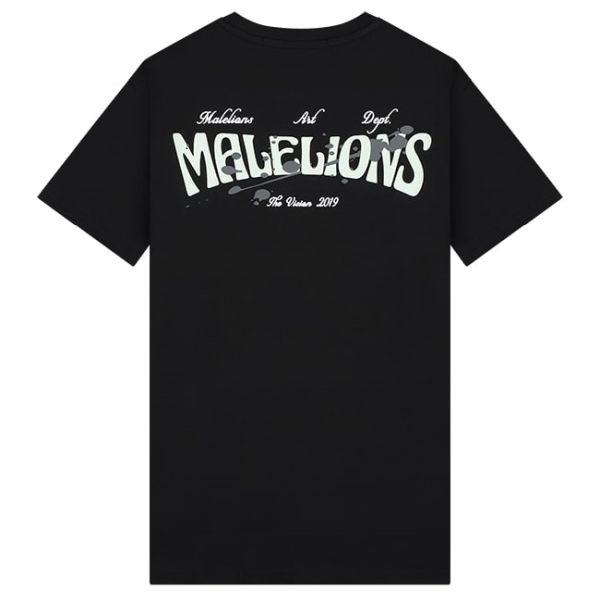 Malelions Boxer 2.0 T-shirt Zwart